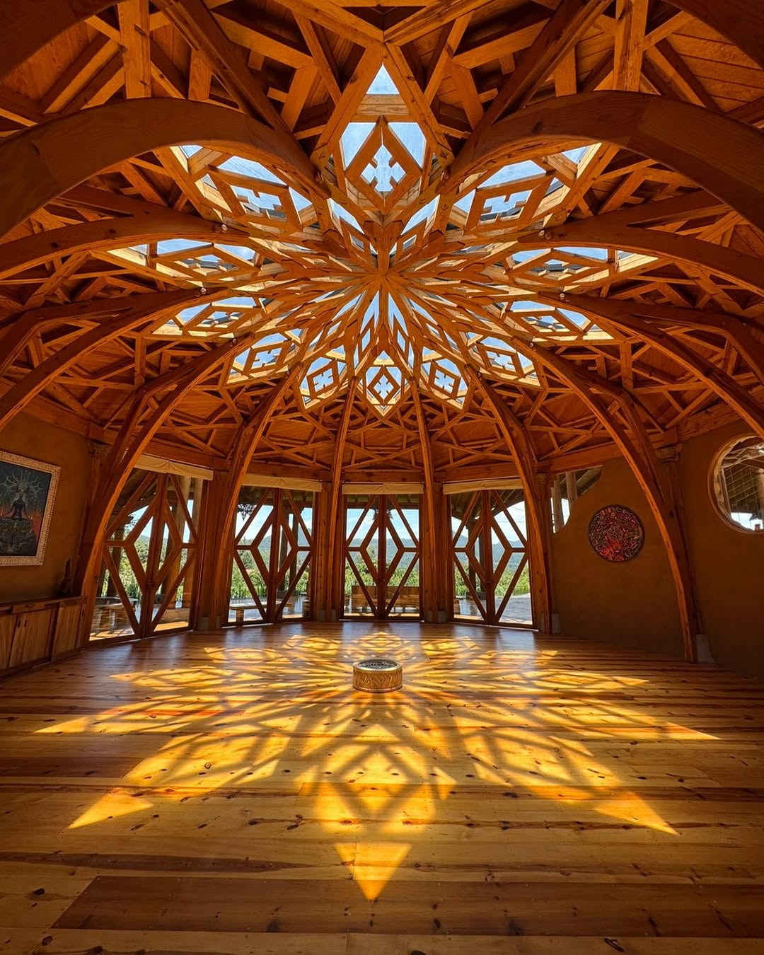 Templo ceremonial en Khungi Espacio, Valle de Bravo — Sacredesign